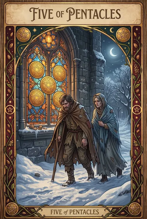 Five of Pentacles