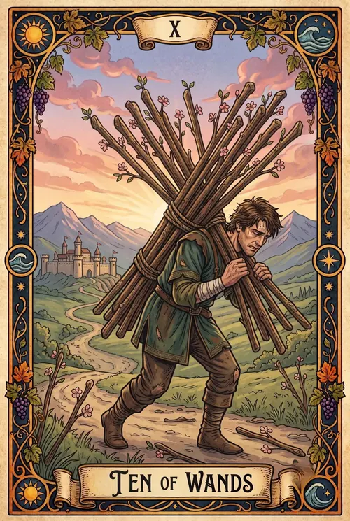 Ten of Wands